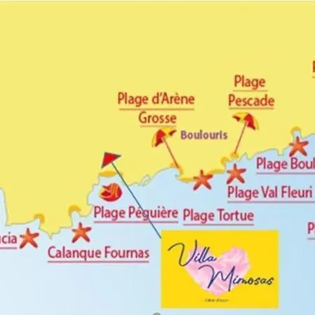 Ferienwohnung Boulouris, Grand Studio 2 A 4 Personnes A 5Min A Pied Des Plages Saint-Raphaël Exterior foto